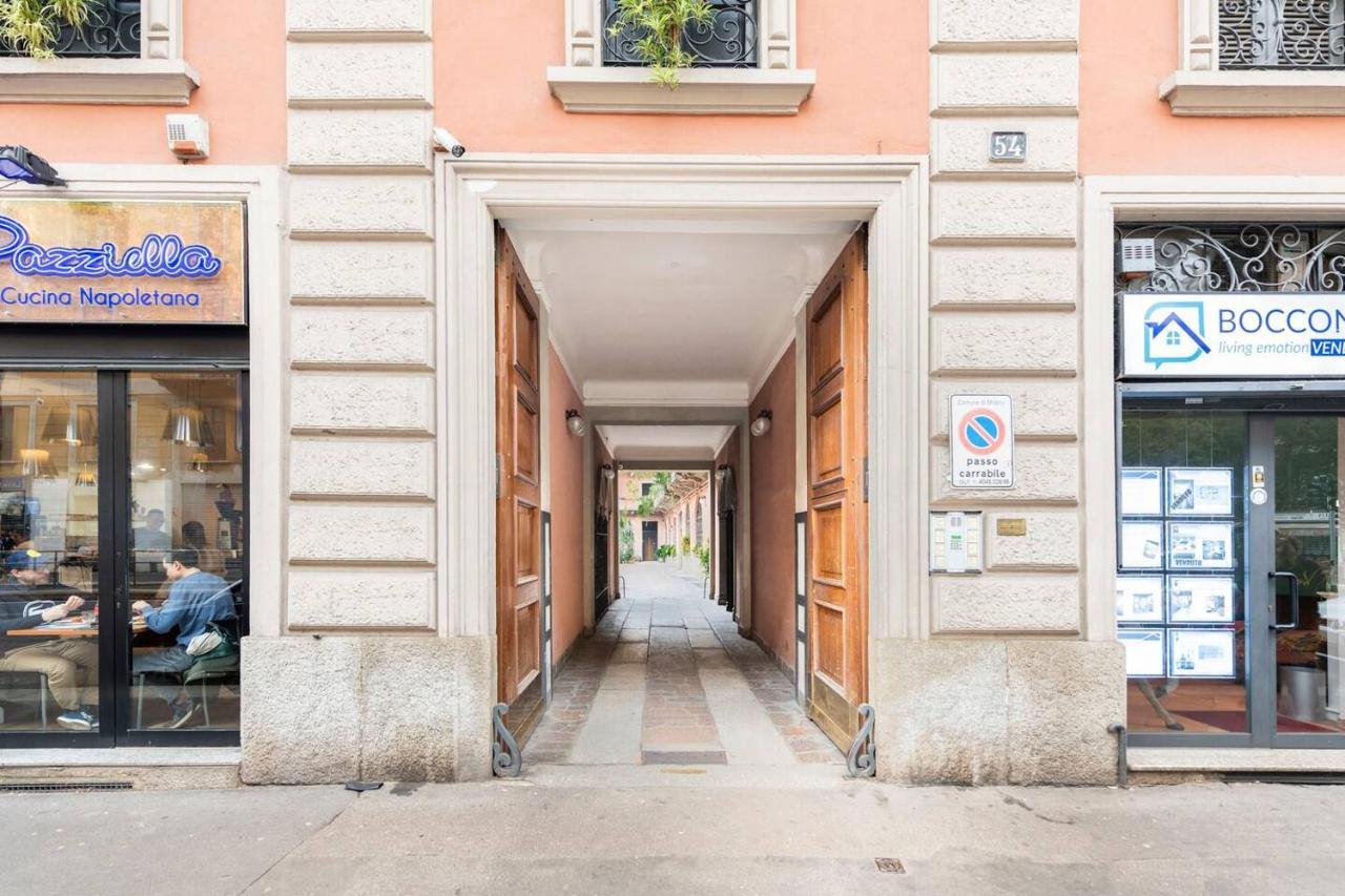 Bocconi 2 Camere In Stile Corte Milanese Buitenkant foto